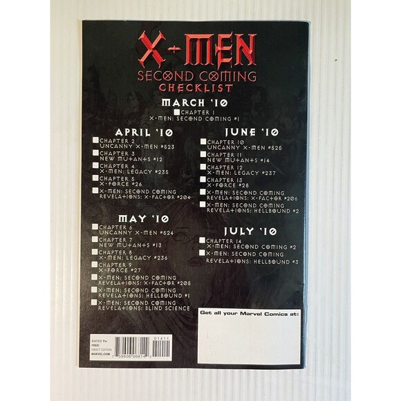 Uncanny, X-Men Second Coming, Prepare Ch. 1 & 2, No. 1, 523 (2010) Marvel • Kyle - Picture 13 of 13